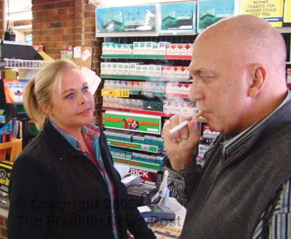 Electronic cigarette promoted as 'safer alternative'