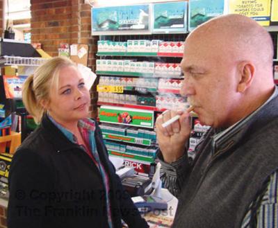 Electronic cigarette promoted as 'safer alternative'