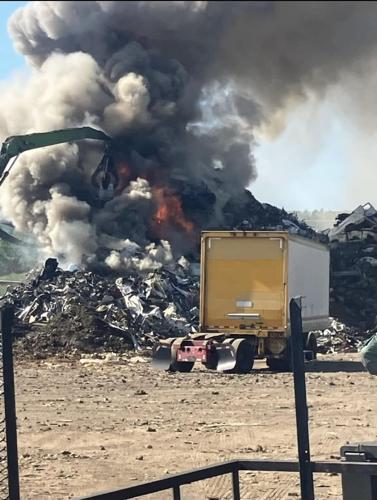 OmniSource Plant Fire