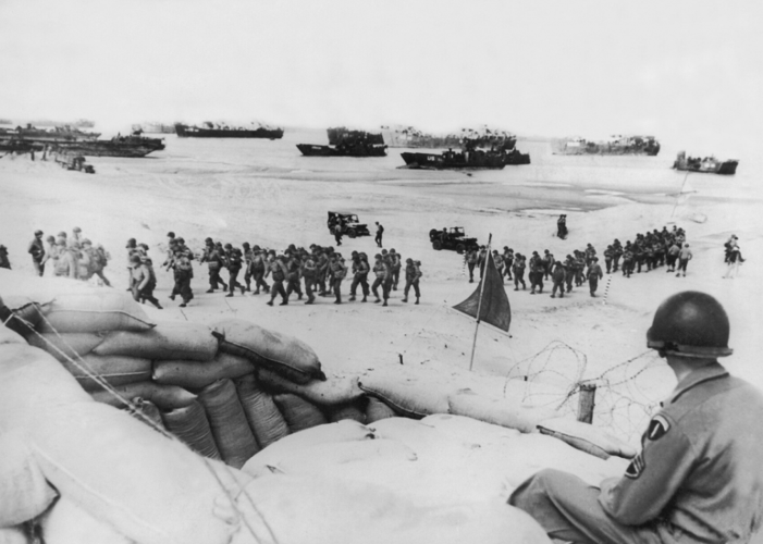 Many other famous people served on D-Day