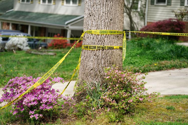Views at the home of former Virginia Lieutenant Governor Justin Fairfax, after he shot and killed his wife Cerina Fairfax and himself, according to police