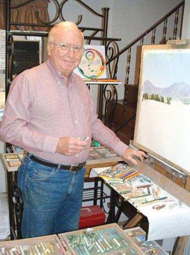 Bedford artist to exhibit works at library