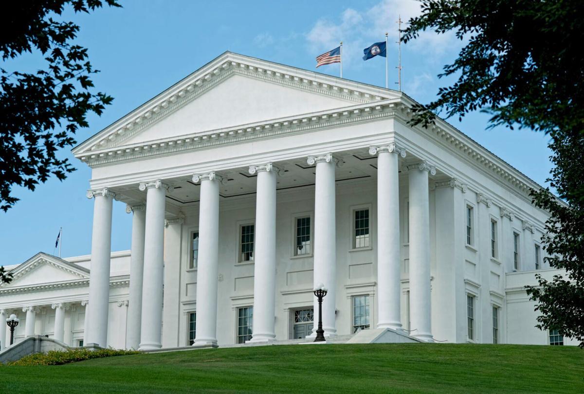 Virginia State Capitol Building.