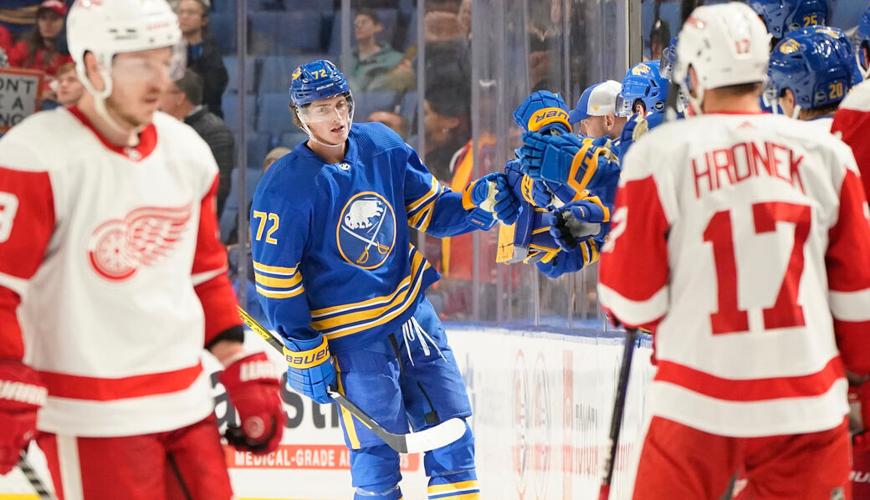 Sabres Red Wings Hockey