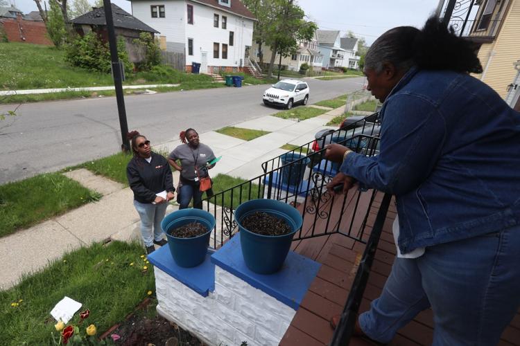 SNUG members canvas the Cold Spring neighborhood of Buffalo