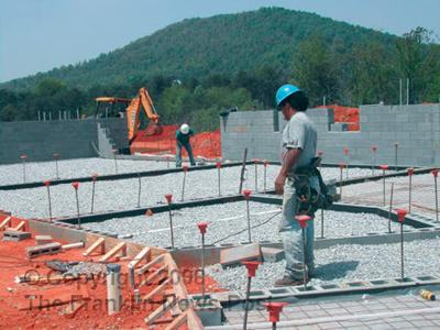 Work on Windy Gap school progressing