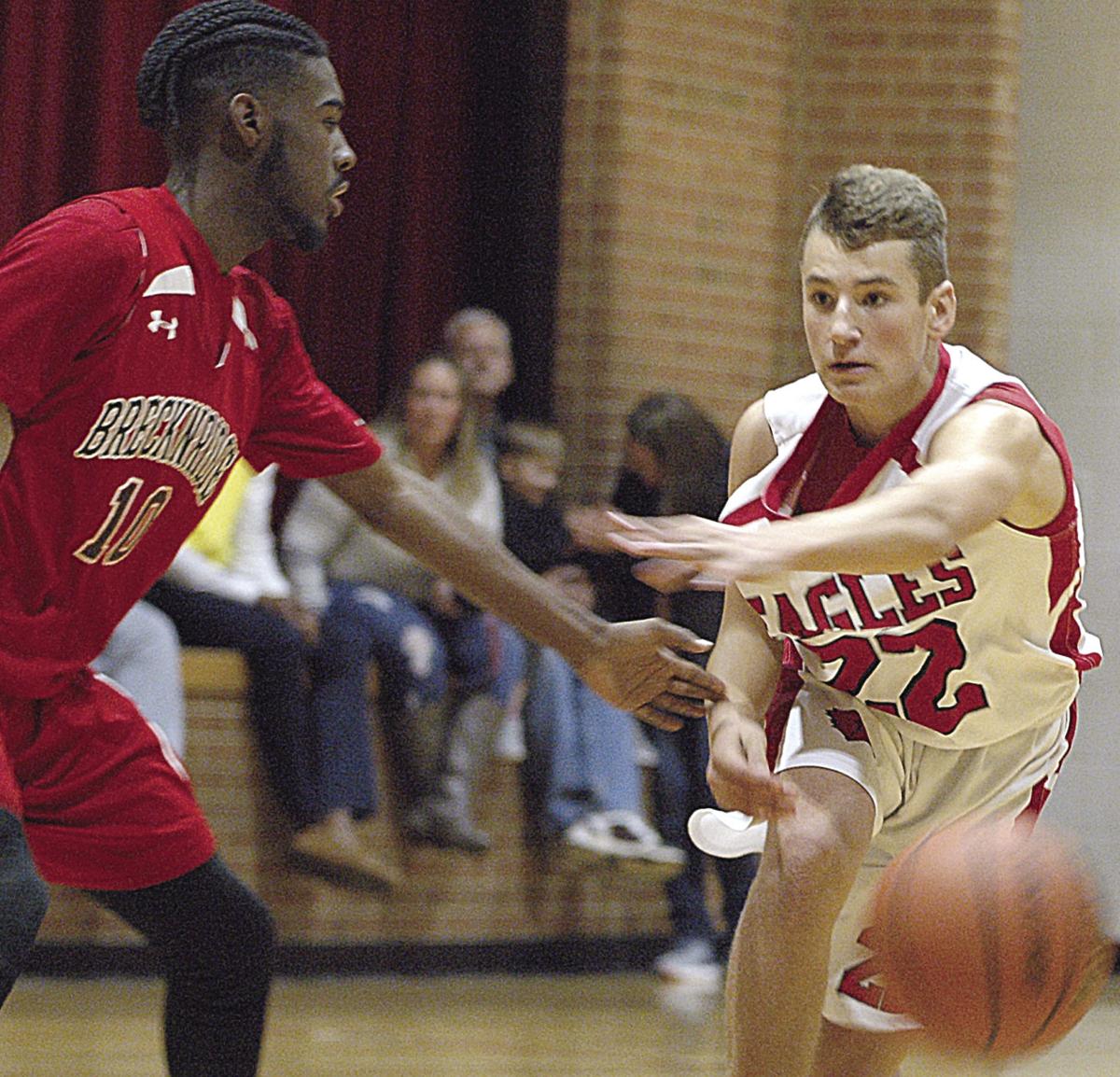 Middle School Basketball Breckinridge Tops Bfms Boys Sports