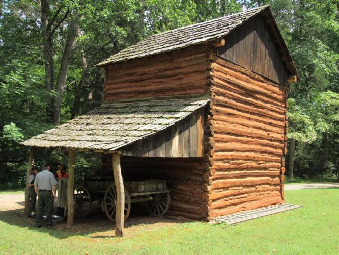 Booker T. Washington National Monument tobacco barn