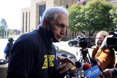 GUGINO Protest outside Erie County DA John Flynn's office HICKEY (copy)