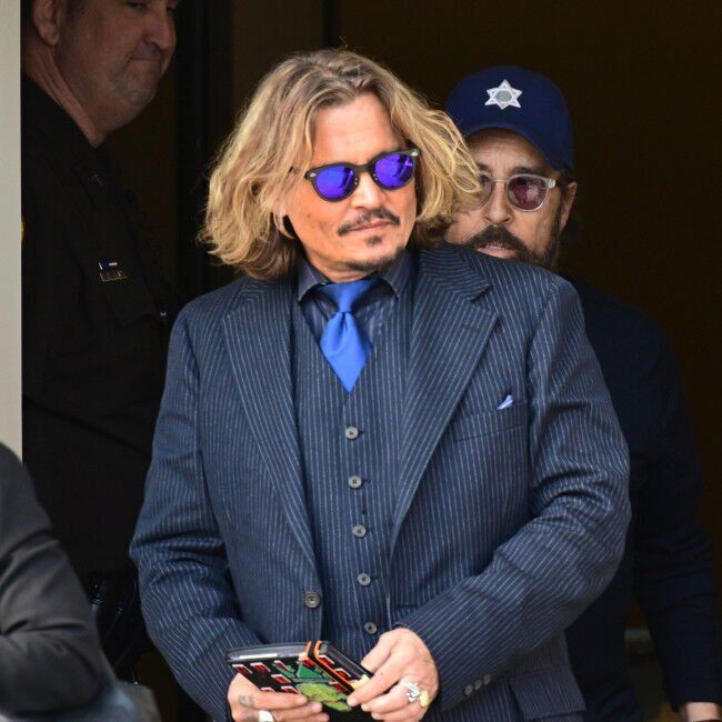 Johnny Depp has given evidence