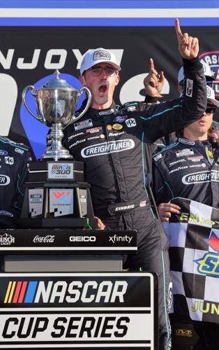 Austin Cindric wins the Enjoy Illinois 300 at World Wide Technology Raceway