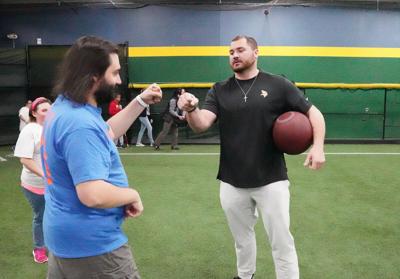 Former Bills defensive tackle Harrison Phillips hosted and event for his Playmakers foundation