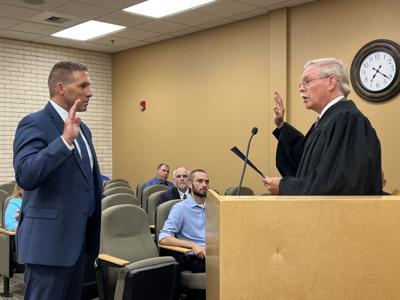 Judge Tim Allen and Phillip Young