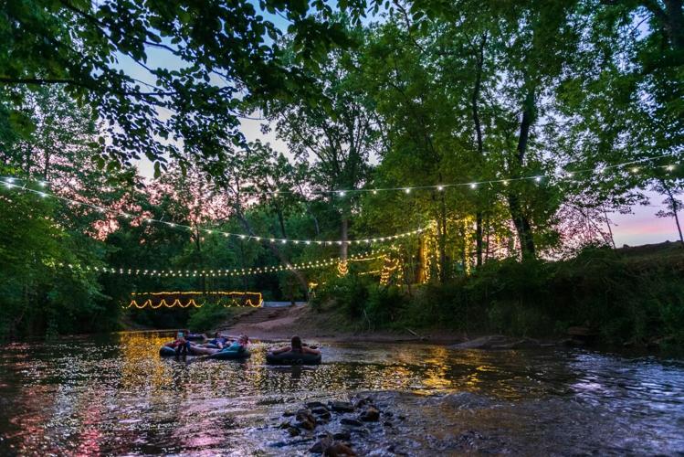 River of Lights night tubing