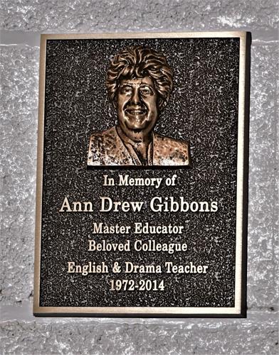 Ann Drew Gibbons plaque