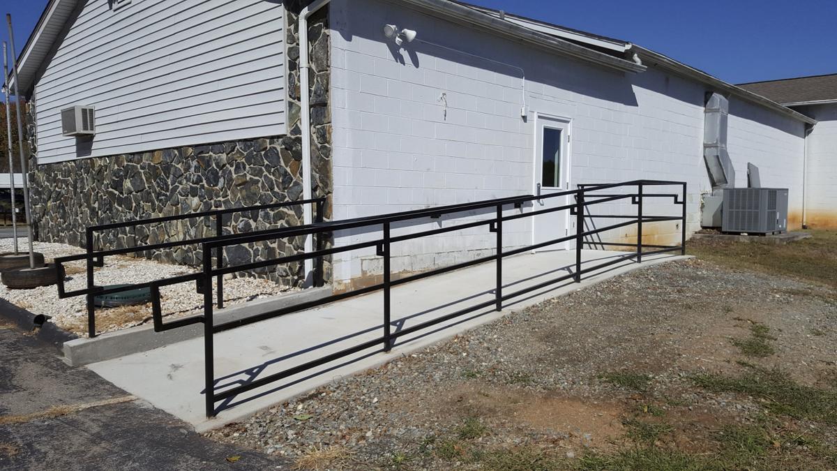 Scruggs precinct new entrance