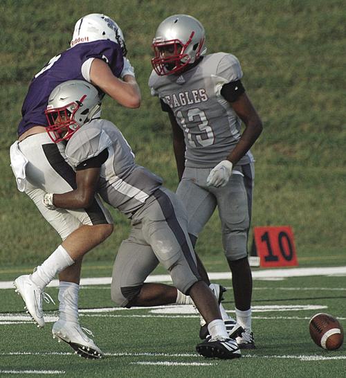 Franklin County versus Patrick Henry varsity scrimmage