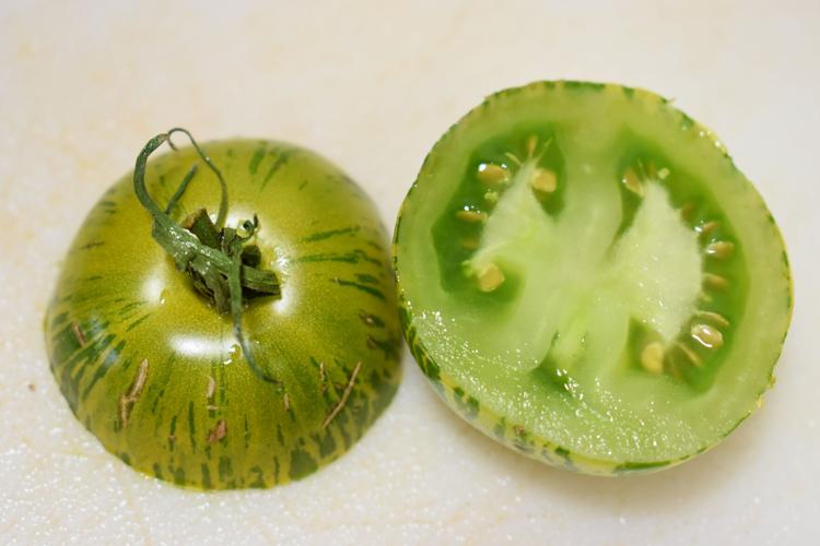 Green Zebra tomato