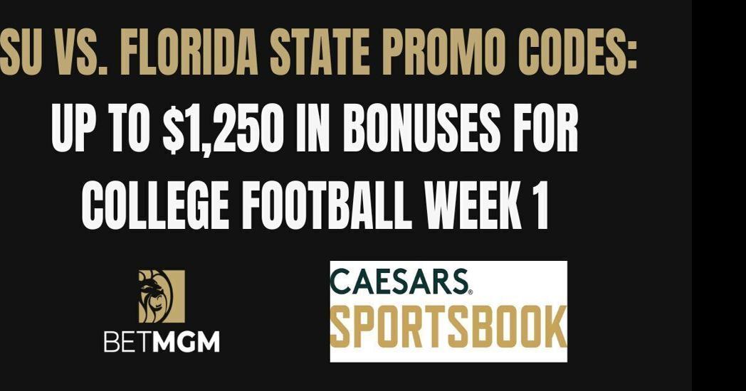 NFL promo codes: Get $1,750 from BetMGM and Caesars