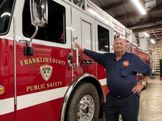 Boones Mill Volunteer Fire Department Chief Riley Peters