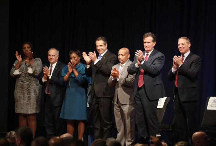State-of-the-State-Letitia-James-Thomas-DiNapoli-Andrea-Stewart-Cousins-Andrew-Cuomo-Carl-Heastie-John-Flanagan-William-Barclay-Mulville