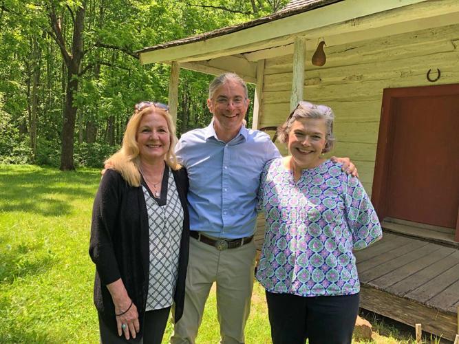 Moriarity Reeves Chew at Montpelier's Gilmore Cabin