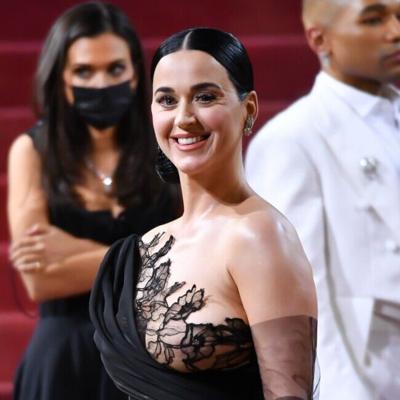 Katy Perry says the moment she appeared to get her eyelid stuck during her Las Vegas residency was a 'broken doll eye party trick'