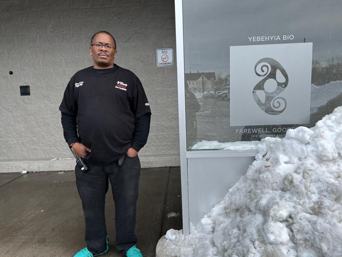 Jerome Bridges, a Tops worker who survived the shooting, lost power during the blizzard