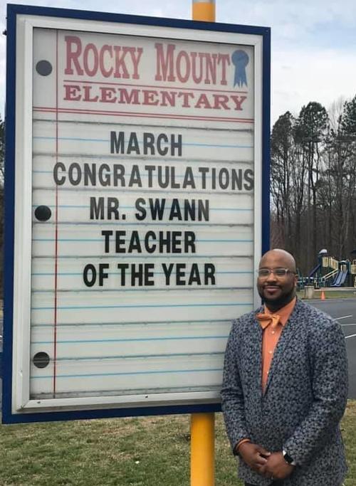 Anthony Swann, Teacher of the year 2019-20