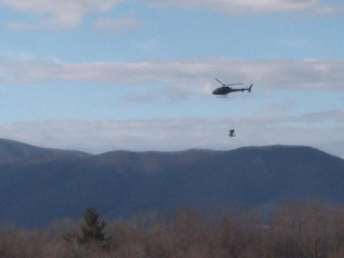 With construction slowed, MVP continues erosion control from the air