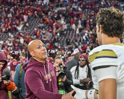 NCAA Football: Georgia Tech at Virginia Tech