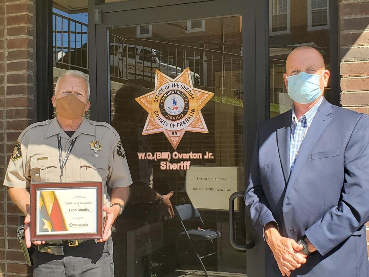 Deputy wins award for service