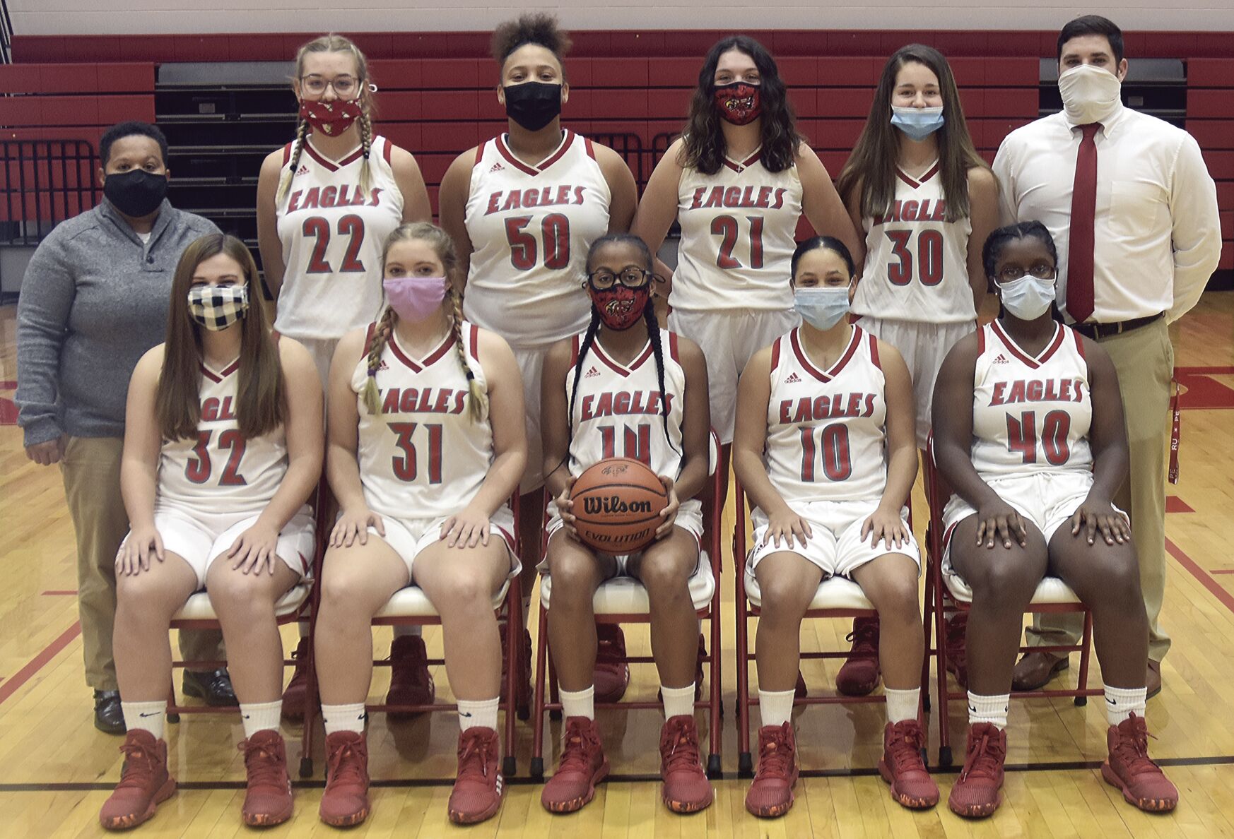Franklin County Girls Junior Varsity Basketball 2020-21