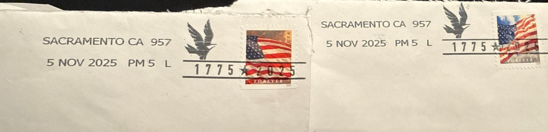 A postmark on a recent letter from a Carson City address to another Carson City address shows it was processed in Sacramento, California.