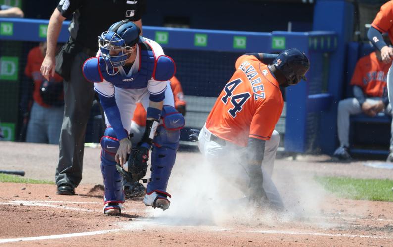 Toronto Blue Jays take on the Houston Astros in game three of a three game home stands