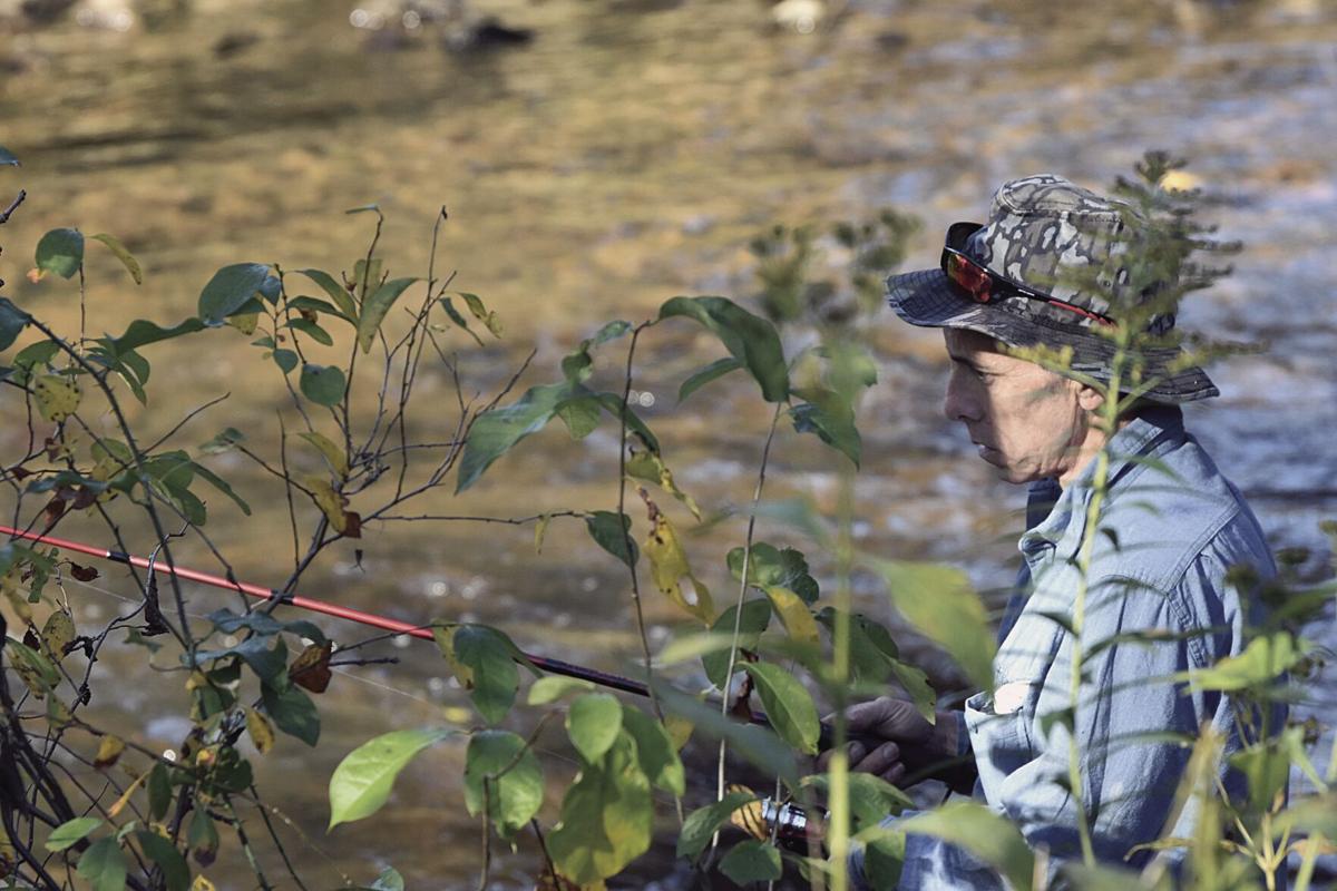 Casting His Line Upon The Water