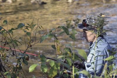Casting His Line Upon The Water