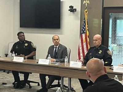 Virginia Attorney General Jay Jones visits Roanoke