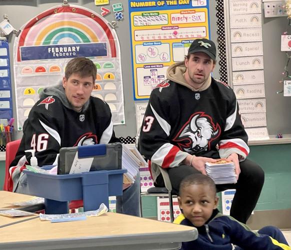 Buffalo Sabres at Stanley Makowski Early Childhood Center