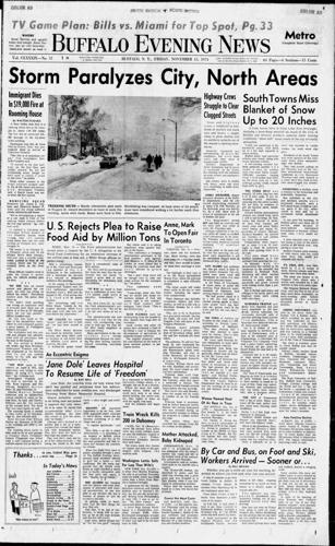 Buffalo Evening News Nov. 15 1974