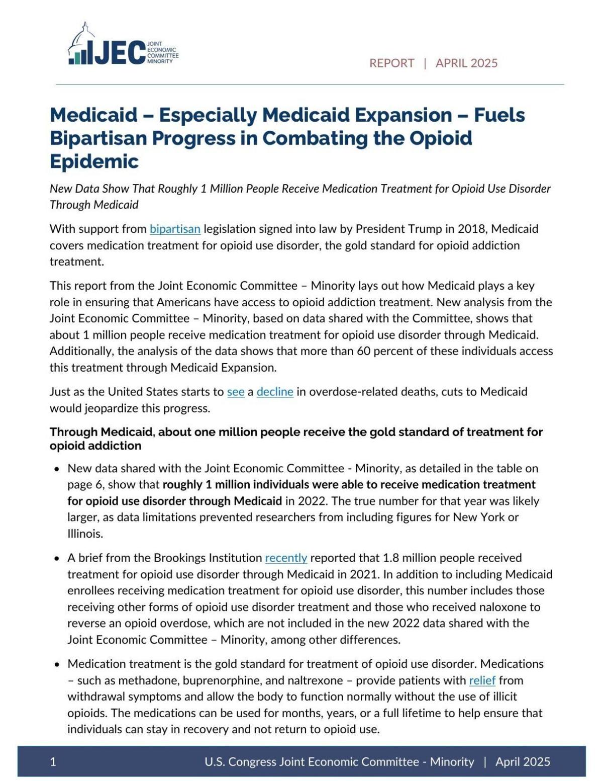 Medicaid report
