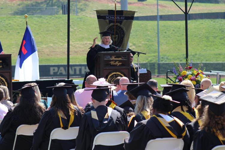 Beth Macy at Ferrum class of 2022 commencement