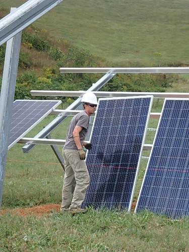 Ferrum farm goes solar