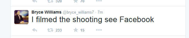 I filmed the shooting