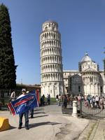 Globetrotting Buffalo native takes #Buffalove, Bills flag wherever he goes