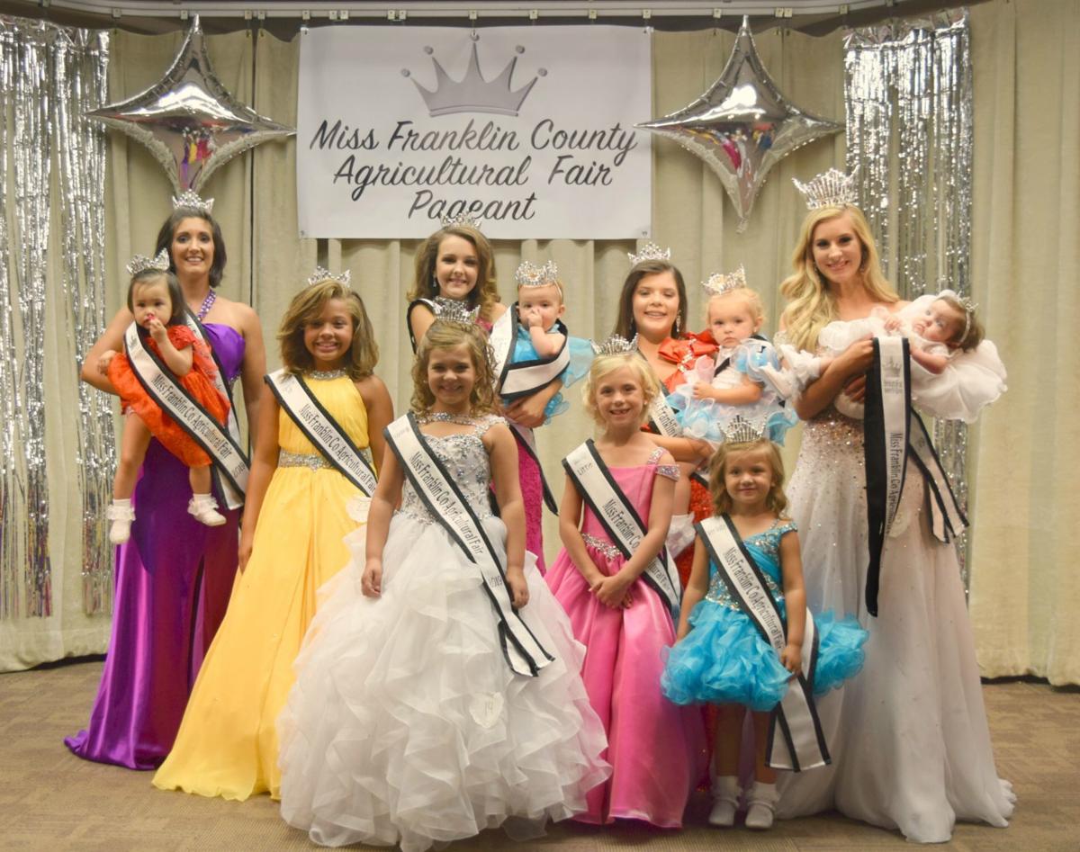 Miss Franklin County Agricultural Fair Pageants Winners Announced