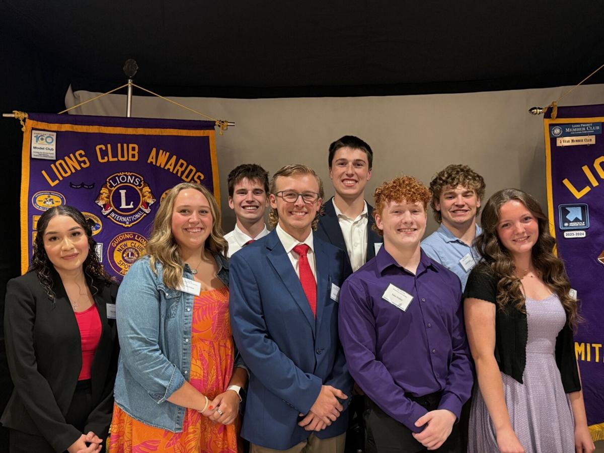SML Lions Club scholarship recipients