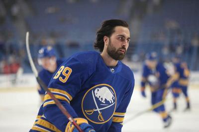 Sabres Devils pregame