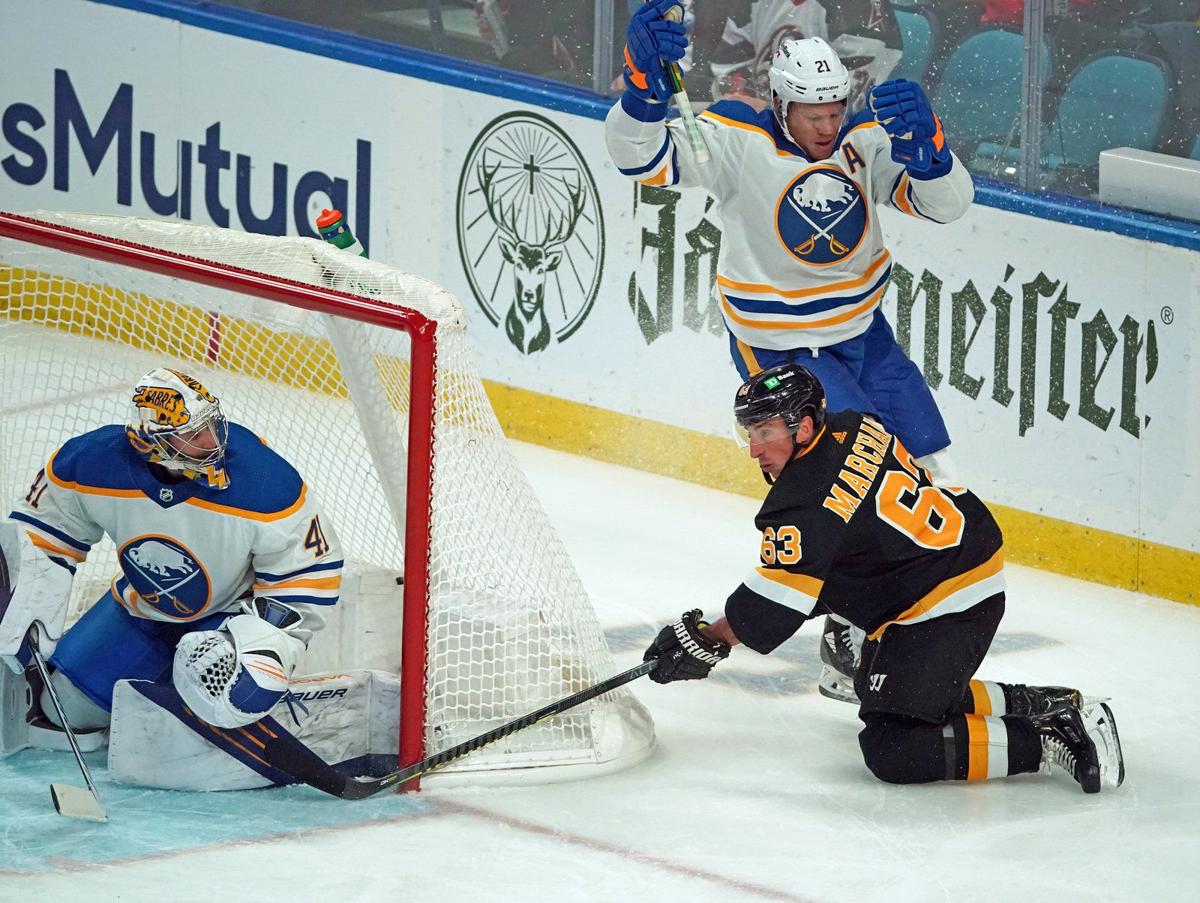 Buffalo Sabres take on the Boston Bruins