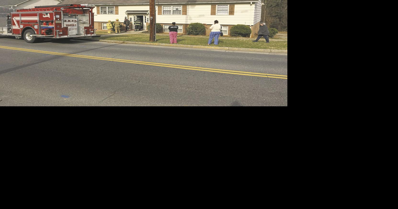 Stove catches fire in apartment home